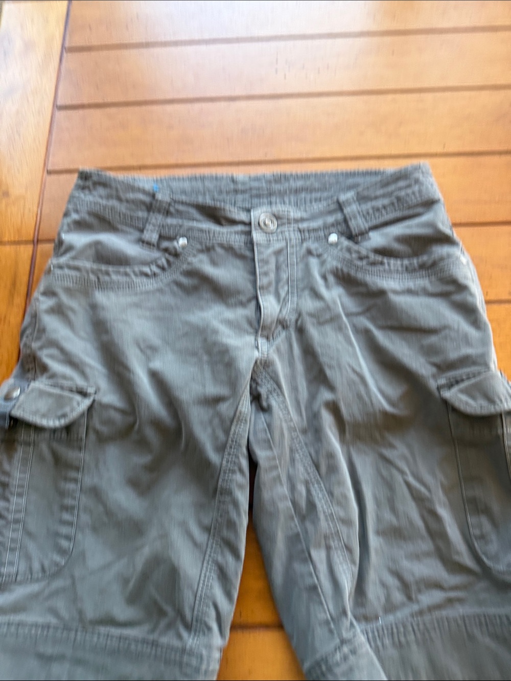 KÜHL Women's grey Cargo shorts